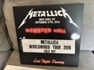 Metallica Live @ Webster Hall 9/27/16 Triple Vinyl  Master Of  Puppets. Sold Out