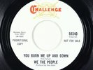 Garage Fuzz 45 - We The People - You Burn Me Up And Down - Challenge VG++
