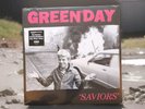Green Day Saviors - Black Ice w/ Hot Pink Splatter Limited Edition Vinyl G973