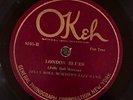 Okeh 8105 Jelly Roll Morton Jazz Band LONDON BLUES 78rpm JAZZ  1923  VV+ cr