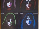 KISS 4x Solo LP Reissue 2014 Set Gene Simmons, Paul Stanley, Ace Frehley, Criss
