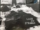 DAVID GILMOUR LUCK AND STRANGE BLUE VINYL W/ BOOK LIMITED IMPORT SEALED New LP