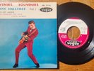 JOHNNY HALLYDAY VINYLE ORIGINAL EP VOGUE 7755 VERSO GLACE /LABEL HALL I DAY MINT