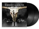 REBOOT II [LP] Brooks & Dunn Autographed Black Vinyl SIGNED [CONFIRMED PRESALE]