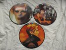 DAVID BOWIE PICTURE DISCS SPACE ODDITY/CHANGES, REBEL REBEL, SOUND AND VISION