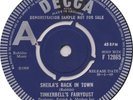 Tinkerbell's Fairydust – Sheila's Back In Town / Follow Me Follow - Rare 7