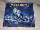 (sealed) MEGADETH - Rust In Peace 2018 REISSUE 180 GRAM Blue Colored Vinyl LP