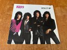 KISS Lick It Up LP Vinyl 1983 Mexico 1st Press Eric Carr Vinnie Vincent