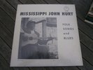 Mississippi John Hurt - Folk Songs and Blues - Gryphon GLP 13157 - VG+ - US Copy