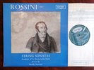 Argo ZRG 506 Oval Grooved ED1 - Rossini String Sonatas Neville Marriner 1G/1G NM