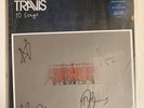 Travis - 10 Songs  2 X 12” Coloured Vinyl & Signed Autographed Art Card