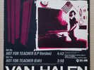 Van Halen Hot For Teacher Warner Bros. Records RARE PROMO ONLY 12