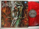 INCANTATION Onward To Golgotha LP 1992 Germany orig. red EX/EX-