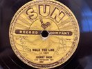 Johnny Cash - Get Rhythm / I Walk The Line 241 - 78 RPM Sun Records 1956