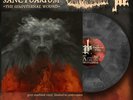 JADE / SANCTUARIUM - split LP grey black galaxy