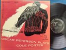 OSCAR PETERSON PLAYS COLE PORTER NM-1953 MONO DG 1st PRESS LP CLEF TRUMPETER LBL
