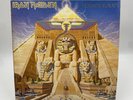 IRON MAIDEN POWERSLAVE  RARE FIRST PRESS LP VINYL 1984 VG+/VG+ A2/B2