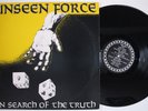 UNSEEN FORCE In Search Of The Truth TURBULENT LP VG+ with lyric sheet insert r
