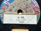 BUSY BEE  78RPM RECORD Take a Car Duet (A-65) c1900s