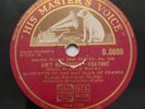HEAR Quintette Hot Club France Ain't Misbehavin' Hot Lips Django Reinhardt 78RPM