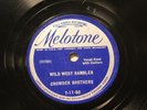 COUNTRY CROWDER BROTHERS Wild West Rambler MELOTONE 7-11-60  E/V++