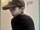 Andy by Raleigh Ritchie Pink Vinyl LP with Signed Cover