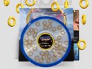 Sonic The Hedgehog Gold Ring Filled Original Soundtrack Vinyl IN HAND