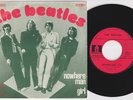 The BEATLES * Girl * 1973 FRENCH REISSUE Mispressed 45 * Flash Back Series *