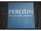 THE HILLARD ENSEMBLE PEROTIN RARE 1989 ECM NEW SERIES 1385 LP 837 751-1 VINYL