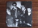 THE DAMNED - NEW ROSE   HELP 1986 STIFF REISSUE RED VINYL PVC SLEEVE PIC INSERT