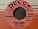 DEMO PROMO SAMPLE-RED FOLEY-HEARTS OF STONE-DECCA HILLBILLY BOP GOOD VERSION