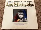 Les Miserables Broadway Musical Soundtrack Vinyl Album 1987 Geffen