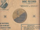 MARCONI VELVET TONE Record 78 rpm #0102 * Echoes of the Forest * 1906 * w/sleeve