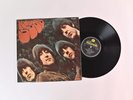 The Beatles - Rubber Soul on Parlophone UK 1965 Silver Stereo Logo