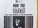 RAY COLUMBUS & THE INVADERS Now you shake Zodiac EPZ 130 New Zealand EP 1965