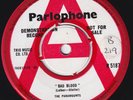 PARAMOUNTS Bad Blood / Do I RARE UK DEMO 45 mod dancer garage Procol Harum HEAR