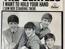 BEATLES - I WANT TO HOLD YOUR/ I SAW HER STANDING THERE P/S 45rpm 1964 NM