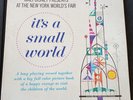 Walt Disney New York World's Fair Its A Small World LP Gatefold Booklet 1968...