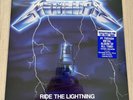 Metallica - Ride The Lightning - Blue Splatter Limited 40th Anniversary Vinyl LP