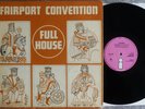 RARE EX FAIRPORT CONVENTION FULL HOUSE 1970 PINK ISLAND ST TEXTURED LP FOLK ROCK
