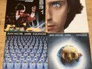 4 LP's Jean Michel Jarre , In Concert ,  Equinoxe , Oxygene, Magnetic Fields