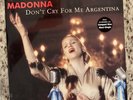 SEALED  USA Maxi Single: Madonna Don’t Cry For Me Argentina  Evita