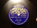 Ella Fitzgerald When I Get Low Decca 78 rpm record Chick Webb