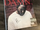 Kendrick Lamar SIGNED DAMN Red Vinyl 2LP Autographed Limited Rare TDE