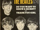 The Beatles Do You Want To Know A Secret Rare Vee Jay Bracket VG++ 45 w, Pic Slv
