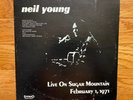 Neil Young - Live on Sugar Mountain February 1 1971 LP  VG+