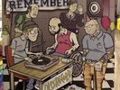 A Day To Remember - Old Record Vinyl Transparent Orange/red/pink