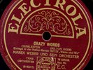MAREK WEBER Crazy Words -Charleston-/ Hallelujah  78rpm  Schellackplatte S8595