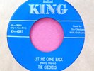 THE CHECKERS - Let Me Come Back / Night's Curtains - 45 rpm - King 4581