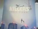 Autographed Hot Fuss vinyl Signed by THE KILLERS with PROOF